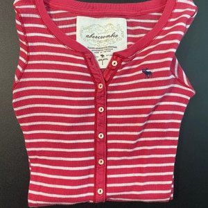 100% Cotton Abercrombie Classic Adirondack Henley